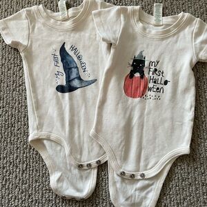 First Halloween Onesies